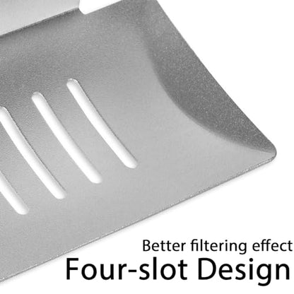Detachable Soap Dish for Shower, 4 Slot Self-Adhesive Soap Holder for Bathroom, Wall Mounted Shower Soap Holder, Stainless Steel Soap Tray Black - color: Silver Detachable 1pack