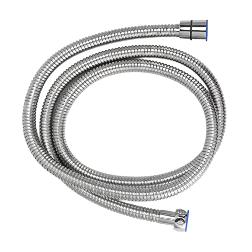 TOPINCN Shower Hose, 59 Inch Stainless Steel Shower Hose Extra Long Pressure Easy to Install for Bathroom (Electroplating)