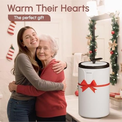 20L Towel Warmers for Bathroom | Fast-Heating Towel Warmer Bucket for Spa, Auto Shut-Off, Fits Two 40''x70'' Oversized Towels, Blankets, Bathrobes, PJ's - size: Standard