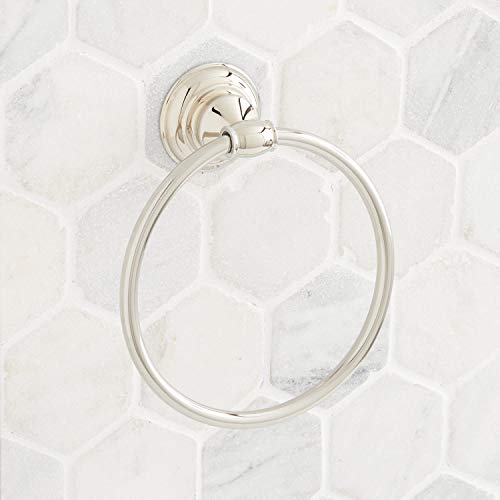 Signature Hardware 446916 Beasley Towel Ring