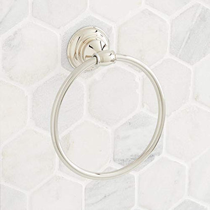 Signature Hardware 446916 Beasley Towel Ring