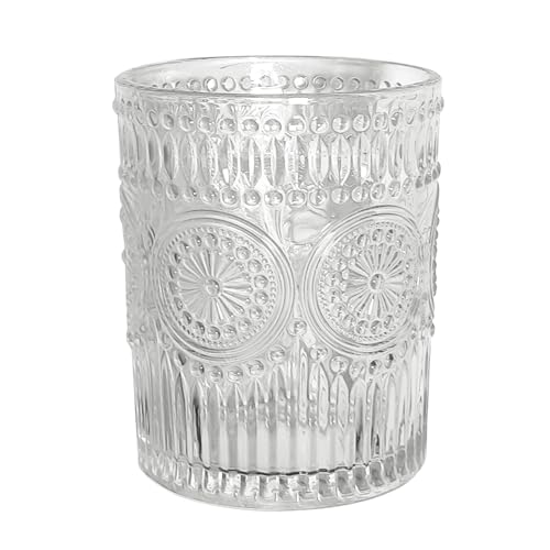 Toothbrush Cup Reusable Unbreakable Clear Glass Bathroom Tumbler, Easy to Clean Toothbrush Holders Mouthwash Cup for Bathrooms Counter Organizer