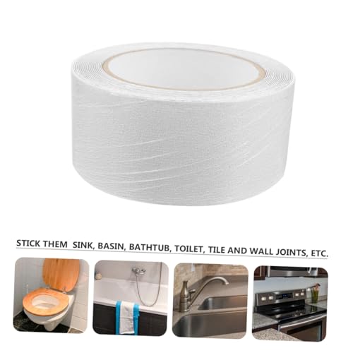 Cabilock 1roll Adhesive Stickers for Bathroom and Flooring Non-Skid Tape Strips Home Safety Showers Stairs