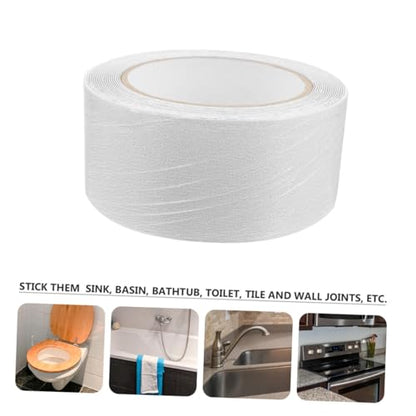 Cabilock 1roll Adhesive Stickers for Bathroom and Flooring Non-Skid Tape Strips Home Safety Showers Stairs