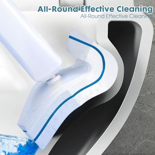 Compatible with Clorox Toilet Wand – Disposable Toilet Brush Head Refills (40 Count)