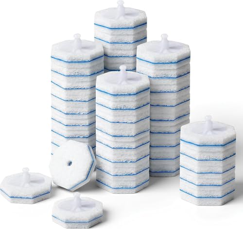 50 Pack Wand Refills Compatible with Clorox Toilet Brushes, Instant Foam Cleaning, Secure Lock No Slipping, Odor Neutralizing, Easy Snap-On Design - color: 50pack