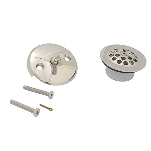 Kingston DTL5305A6 Trip Lever with Grid Conversion Kit, Polished Nickel - color: Polished Nickel