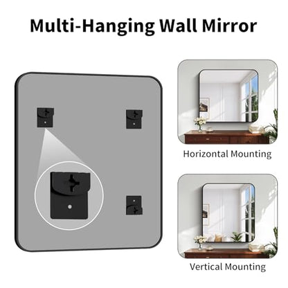 Koonmi Bathroom Wall Mirror,36x40 Inch Large Vanity Mirror for Over Sink - size: 40"L x 36"W
