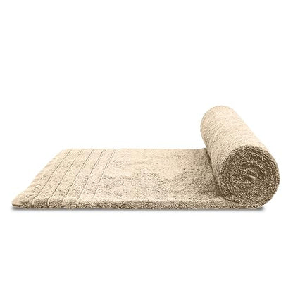 2 Piece Extra Large Bath Sheets 35 x 70 Inches, Beige | 100% Cotton, Larger & Lighter Weight, Quicker to Dry, Super Soft & Absorbent, Oversized Bath Towels - color: Beige