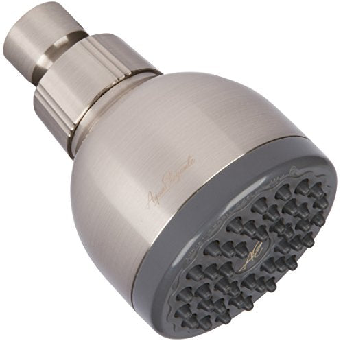 High Pressure Shower Head - 2.5 GPM - Brushed Nickel | Best 3 Inch Wall Mount Bathroom Showerhead For Boosting Low Flow With Anti-Clog Nozzles, Adjustable Brass Ball Joint - color: Brushed Nickel, size: 2.5 GPM