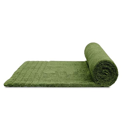 2 Piece Extra Large Bath Sheets 35 x 70 Inches, Green | 100% Cotton, Larger & Lighter Weight, Quicker to Dry, Super Soft & Absorbent, Oversized Bath Towels - color: Green