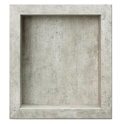 Palisade 17.5 in x 15.5 in Vinyl Shower Niche Wind Gust/Urban Coast | Waterproof Shower Insert - color: Wind Gust/Urban Coast