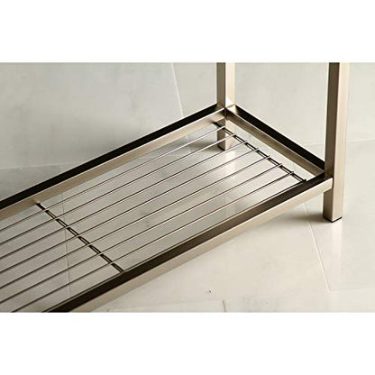 Kingston Brass SCC8368 Edenscape Freestanding Towel-Rack, Brushed Nickel - color: Brushed Nickel
