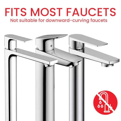 Faucet Extender for Toddlers, Gray, 2 Pack | Kitchen and Bathtub Sink, Universal Sink Handle Extenders, Fun Hand-Washing, For Babies, Toddlers and Kids