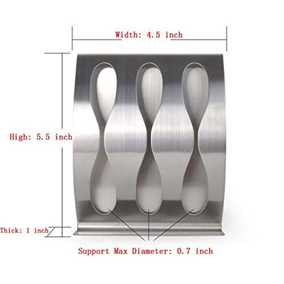 Stainless Steel Wall Mount Bathroom Toothbrush Holder, Bathroom Cabinet Organizer Accessories, 1 Toothbrush with 3M Self-Adhesive + 1 Toothpaste Holder Dispenser, Razor Holder