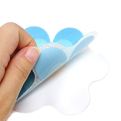Honbay 10PCS Colorful Adhesive Decals Non Slip Bathtub Stickers for Slippery Surfaces