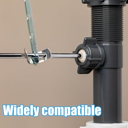 2pcs Lavatory Pop-Up Drain Center Piece Assembly for Danco & Price Pfister | Bathroom Sink Pivot Ball Rod Stopper Replacement Sink Drain Parts for Danco 34807 & Price Pfister PS2673 PS469 PSB327