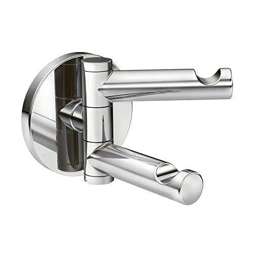 Moen YB0402CH Align Modern Double Swivel Robe Hook, Chrome - color: Chrome