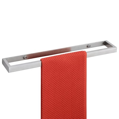 Alise Hand Towel Holder,16 Inch Towel Bar for Bathroom Wall Mounted,Brushed Towel Hanger Towel Racks for Bathroom and Lavatory,SUS304 Stainless Steel Towel Rail - color: Brushed, size: 16-Inch