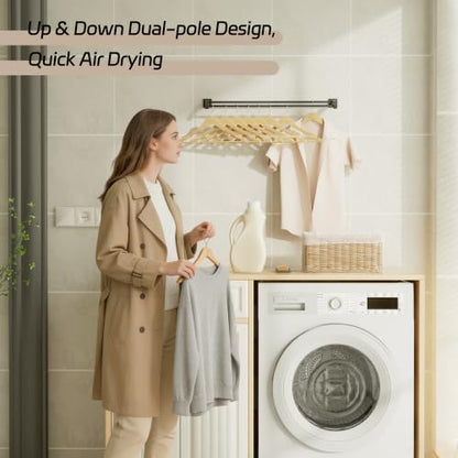 Alise Double Towel Bar,28" Towel Rack for Bathroom Wall Mounted,Matte Black | SUS304 Stainless Steel Bathroom Towel Holder, Quick Drying Towel Hanger Towel Rod, Useable Length 26.9" - color: Matte Black, size: 28-Inch(Joining Process)