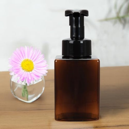 Ginger Lily Farms 2-Pack/12 oz Foaming Soap Dispenser, Plastic | for Hands, Body & Hair, Moisturizing Wash, Salon Wash, Spa Cleanser, Salon & Spa Essentials, Manicure & Pedicure Supplies - style: 12 Oz Amber
