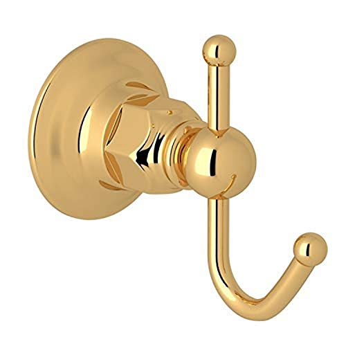 Rohl ROT7IB Country Double Robe Hook - Italian Brass - color: Italian Brass