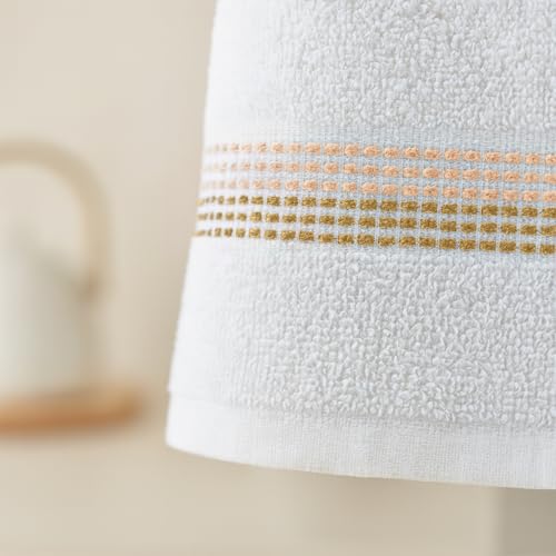 100% Cotton Washcloths 12x12 in, Yellow (10 Pack) - color: Yellow