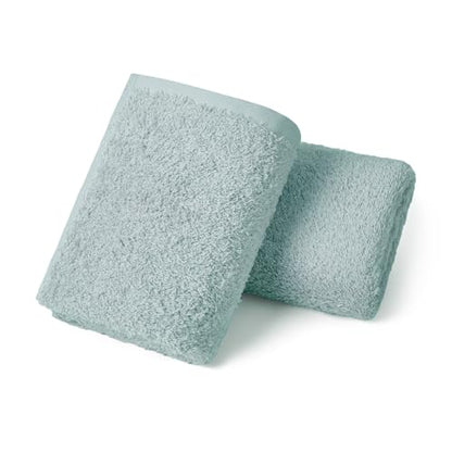 REDKISS 2-Pack Luxury Hand Towels, 16x32 Inch 450G 100% Cotton, Green Quick-Dry Bathroom & Kitchen Towels, Super Soft and Highly Absorbent - color: Green, size: hand towel set of 2