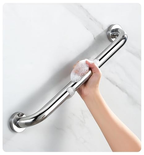 Bath Grab Rails for Elderly Anti Slip Shower Wall Grip Handle Safety Hand Rail Mobility Aids for Bathtub Toilet Kitchen Bedroom Shower - size: 11.8inch