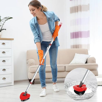 Small 1 Pack Scrub Brush Replace Head ONLY for O Cedar RinseClean 2-Tank Spin Mop, NOT for EasyWring 1-Tank System - color: Small 1 Pack