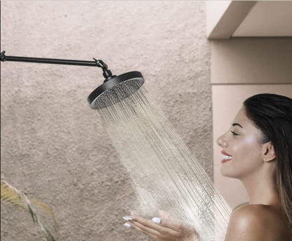 SparkPod 11" Extension Arm, Adjustable Height & Angle, Black Matte | Adjustable Height & Angle, Sturdy Lock, Universal Connection, Transform your showers into rain shower experience - color: 3 - Midnight Black Matte, style: 11 Inch Adjustable