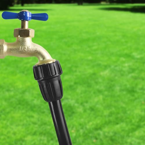Hose To 1/2 Inch Irrigation Tubing Adapter, 3 Pack Faucet Garden Hose Adapter 3/4" To 1/2" Drip Tube 3/4 Inch FHT To 1/2 Inch Drip Adapter Fittings for Garden Irrigation System - size: 3/4" to 1/2" Faucet Adapter