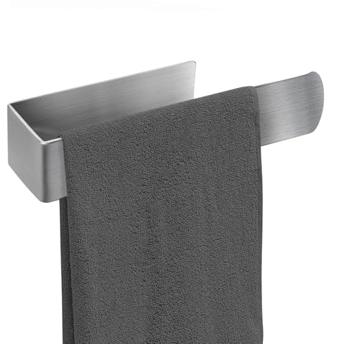 Hand Towel Holder, Self Adhesive Towel Ring, SUS 304 Stainless Steel Brushed Towel Racks, Towel Bar for Bathroom Wall, Kitchen