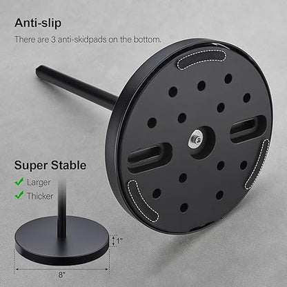 BAGNOLUX Bathroom Toilet Paper Holder Stand with Reserve, SUS304 Stainless Steel Rustproof Pedestal Tissue Roll Holder Heavy Duty (Matte Black) - color: Matte Black