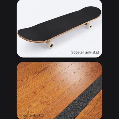 Non Slip Tape Safety Waterproof Non Skid Stair Treads | Safety Tape for Home, Bathroom, Kitchen, Floor, Outdoor, Public Restroom, Pool, Entrance, Aisle - color: Transparent Q pattern 2.5cm*5m