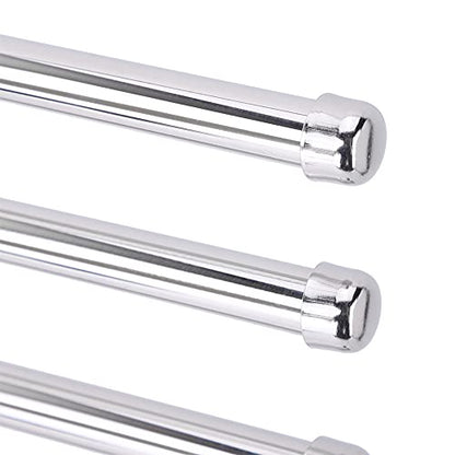 4 Rods Swivel Towel Rack, 13.8inch Stainless Steel Swing Out Towel Holder Wall Mounted Towel Holder with Hook for Kitchen, Bathroom, Outdoor