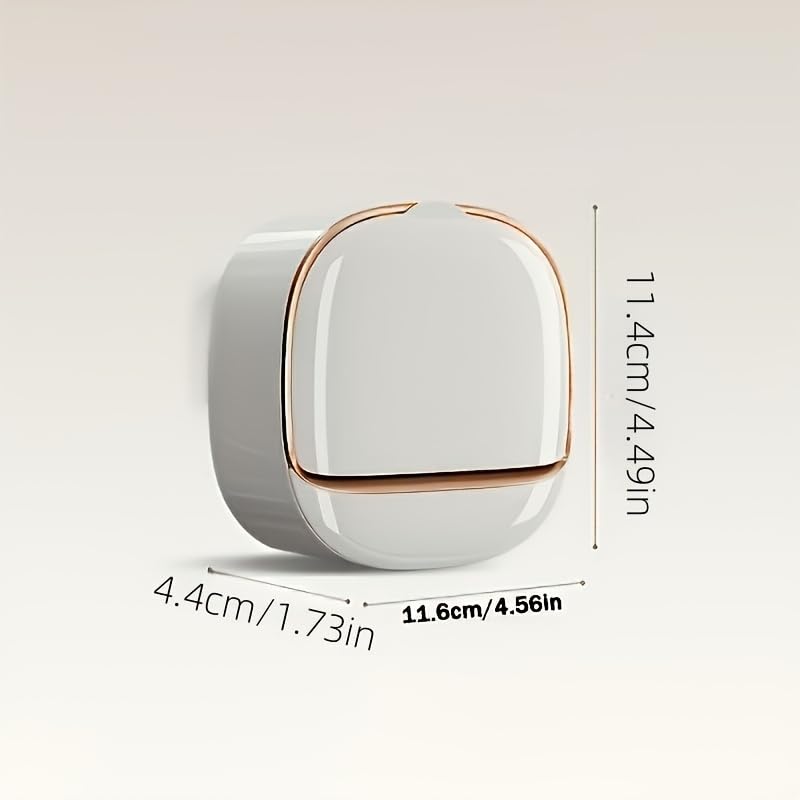 1PC Wall Mounted Soap Dish Punch Free Water Draining Sponge Holder Space Saving Adhesive Storage Rack for Bathroom Shower Sin, White - color: White