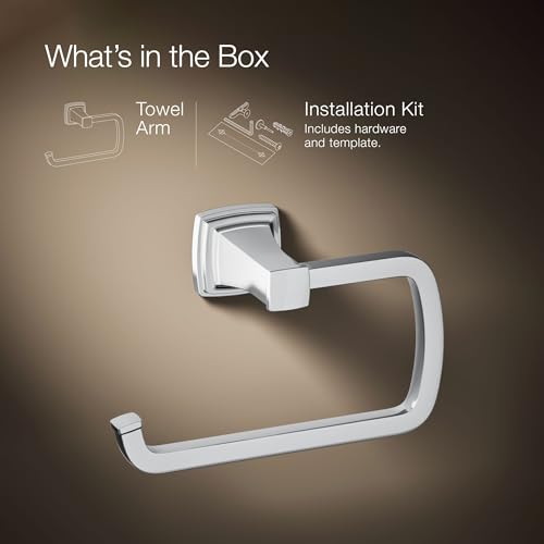 KOHLER RIFF™ TOWEL RING - color: Polished Chrome, style: Towel Ring
