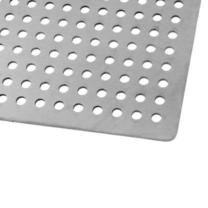 Square Drain Cover Grates,3.85" x 3.85" 304 Stainless Steel Drainage Grate Cover Replacement Floor Drain Strainer for Shower, Bathroom Floor, Balcony, and Outdoor Garden Drains - size: 3.85" x 3.85"