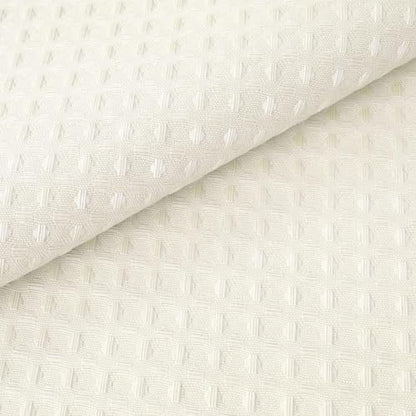 RiverDream Heavyweight Waffle No Hook Shower Curtain with Liner,Cream,36x74 | Dotted Waffle,Snap-in Liner,Heavy Duty,Quick Dry,Mesh Top Window,With Bottom Magnets,Hotel-Grade,Washable,Small Stall Size - color: Cream, size: 36"W x 74"L (Pack of 1)