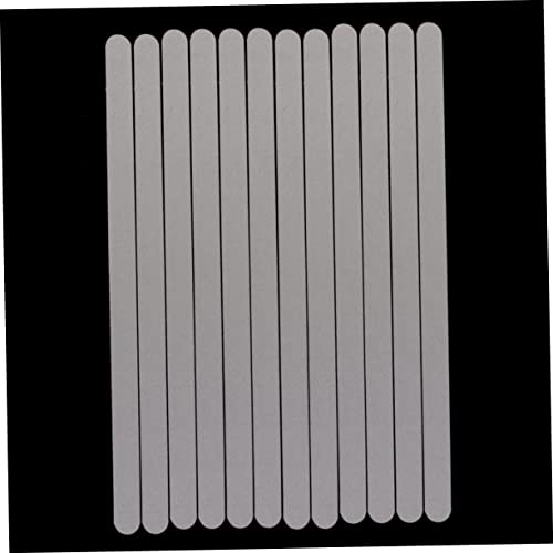 VOSAREA 24pcs Slip Stickers for Bath Safety Transparent Non Slip Strips Adhesive for Bathtubs Showers Stairs and Floors Grip - size: 24 pcs
