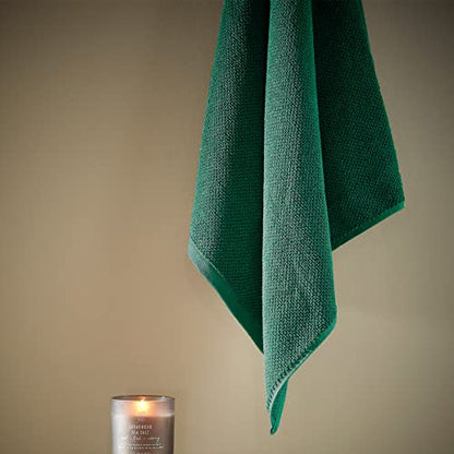 Christy Brixton 4 Piece Towel Set | Emerald Green | 100% Cotton | Ultra Soft | Super Absorbent | 600GSM | 2 Bath Sheets 2 Hand Towels - color: Emerald, size: 2 Hand 2 Bath Sheet Set