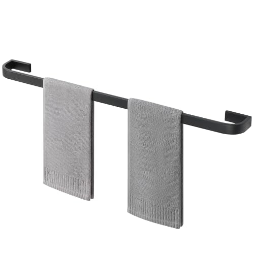Alise Towel Bars for Bathroom,Black Towel Holder 32'' Towel Rack for Bathroom Wall Mount,SUS304 Stainless Steel Towel Rail Towel Hanger for Walls - size: 32 Inch