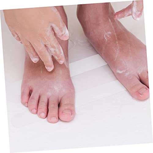 LIFKOME 12Pcs Non Slip Bathroom Stickers Transparent Skid Decals for Bathtubs Showers and Floors Peva Material for Kitchens Pools and Corridors