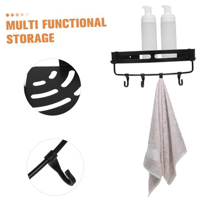 Zerodeko Corner Shower Shelf Wall-Mounted Triangle Storage Basket Waterproof Bathroom Organizer for Toiletries Sturdy Plastic Space-Saving Design for Small Bathrooms