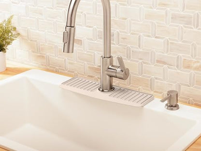 WeatherTech FaucetMat - Protect Your Kitchen & Bathroom Countertops - Tan/Sand - color: Tan, size: Single