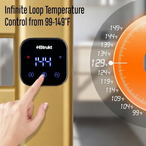 Towel Warmer, Heated Towel Rack with Built-in Timer and Temperature Control,Hard-Wired(Right-Wiring)/Plug-in Wall-Mounted Towel Rail, Aluminum, 18.8" W X 34.64" H, Gold - color: Gold, size: 18.8"L x 34.64"H