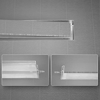 EXF Linear Shower Drain 30 Inch Brushed Nickel withTile Insert Grate | 304 Stainless Steel, V-Slope Design, Debris Strainer, Seamless, Adjustable Height - color: Brushed Steel, size: 30 IN