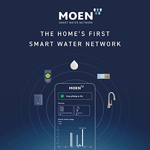 Moen Terra Beige Smart Shower 4-Outlet Digital Shower System Controller for Thermostatic Shower Valve, TS3304TB - color: Terra Beige, size: 4-Outlet, style: 4-Outlet