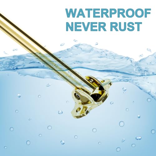 Chrsouly Curved Shower Curtain Rod, Adjustable 40-72 Inches Curved Shower Rod, Rust proof Expandable Curved Shower Rods for Bathroom, Bathtub, Need to Drill, Gold - color: Gold